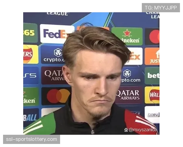 阿森纳确认,厄德高腿筋轻微拉伤,预计缺席两周